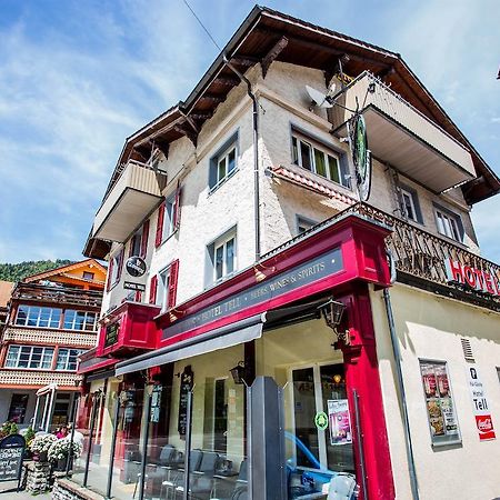 Hotel Tell And Apartments Unterseen Extérieur photo